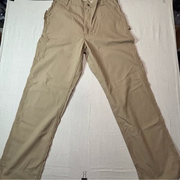 Carhartt B151 DKH Original Fit Dungaree Workwear Carpenter Mens Pants 40x36 NWT - Picture 2 of 8